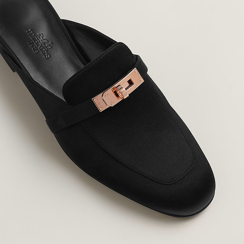 Hermes 2025 mules black